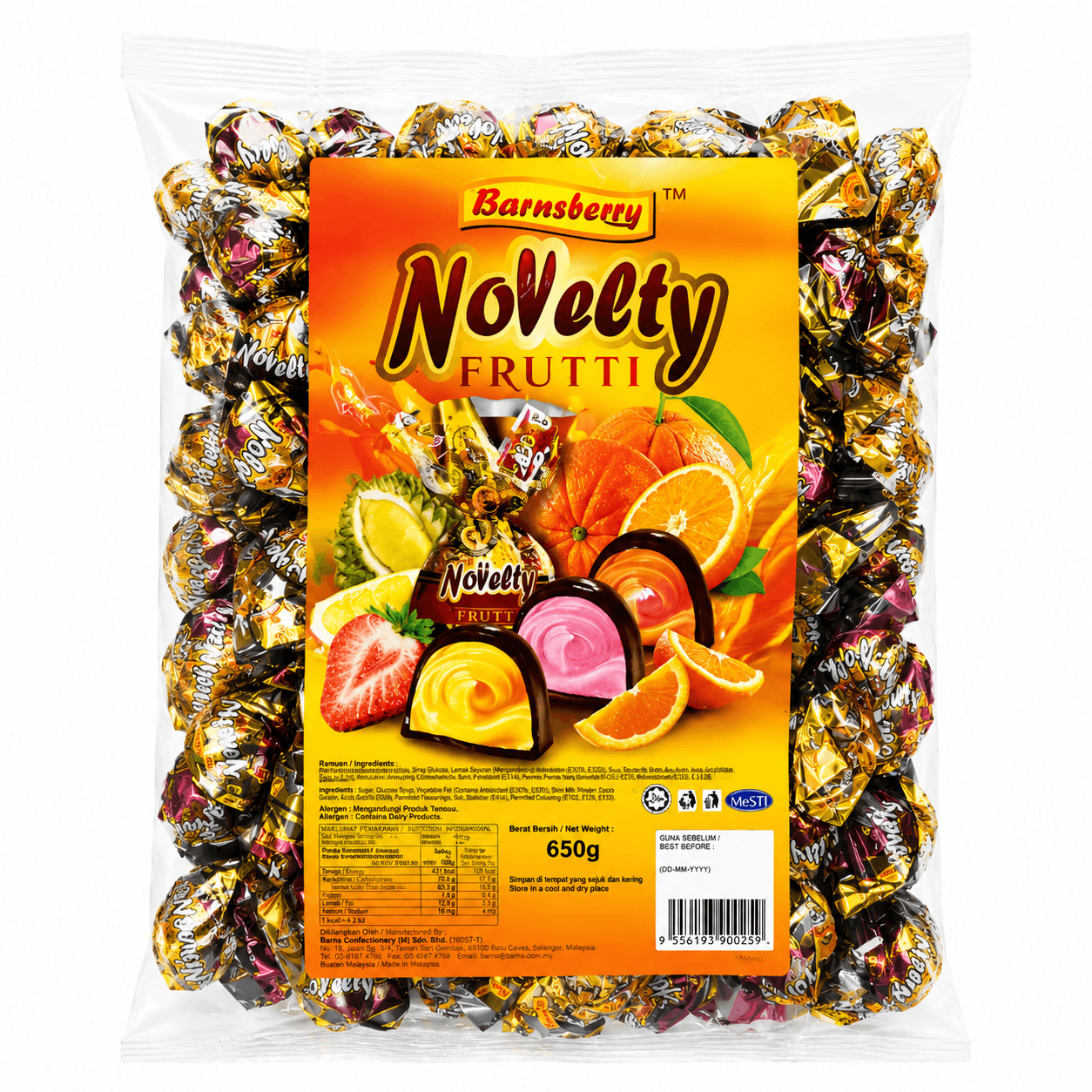 Barnsberry Novelty Choco Frutti 500G
