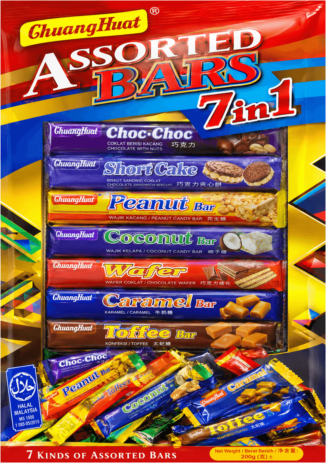 Barnsberry Assorted Choco Bar 7 in 1