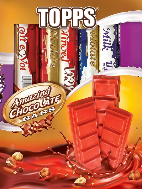 Topps Assorted Choco Bar (3 in 1)