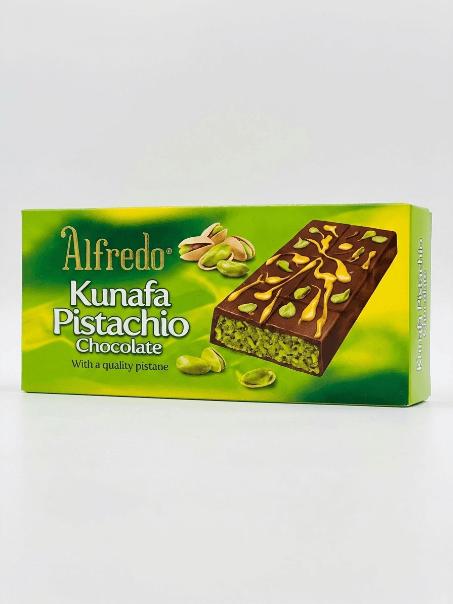ALFREDO KUNAFA PISTACHIO CHOCOLATE 200G