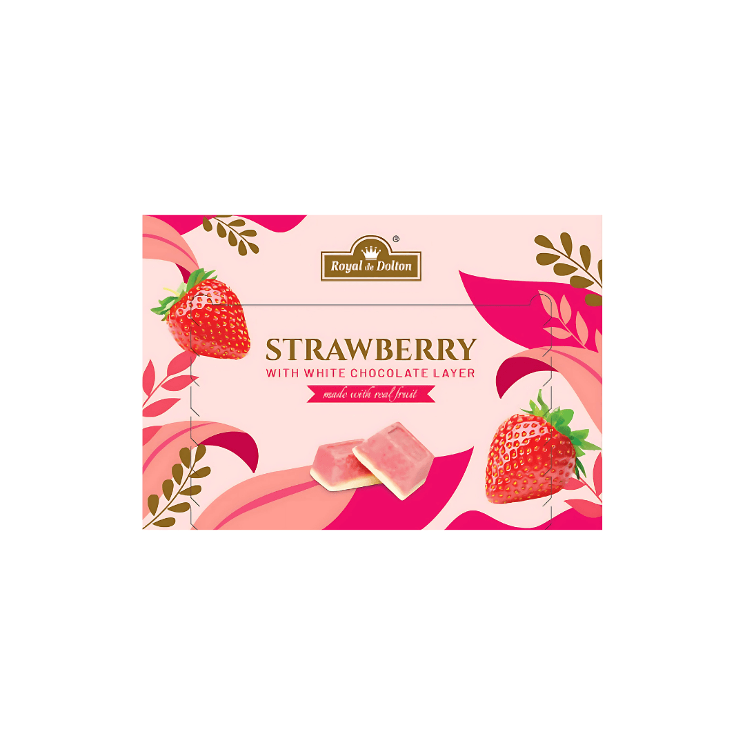 RDD STRAWBERRY WITH  WHITE CHOCOLATE LAYER