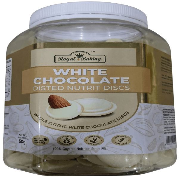 RDD WHITE CHOCOLATE  COATED ALMOND NUT